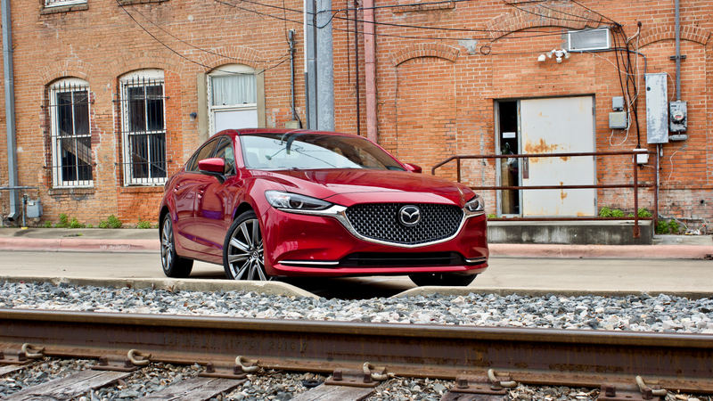 The Mazda 6 Signature trim.